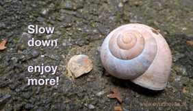 Slow down - enjoy more!